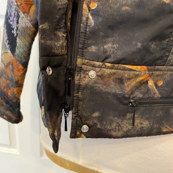 Verse Fall Women’s Jacket Quilted Shoulders Zipper/Snap Closure Long Sleeve M/L - Picture 10 of 14